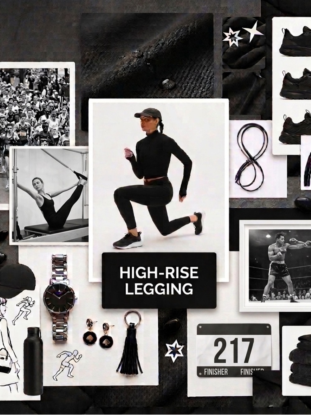 Athleta Rainier High Rise Legging Black Size Small